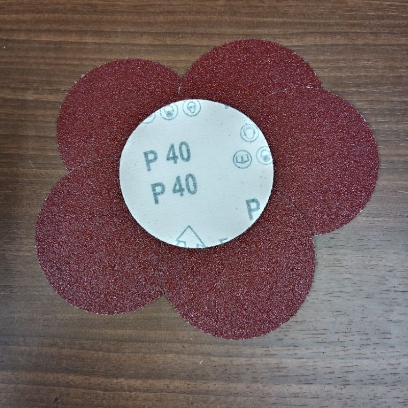 Giấy nhám dán 1tấc (p40,p60,p80,p120)