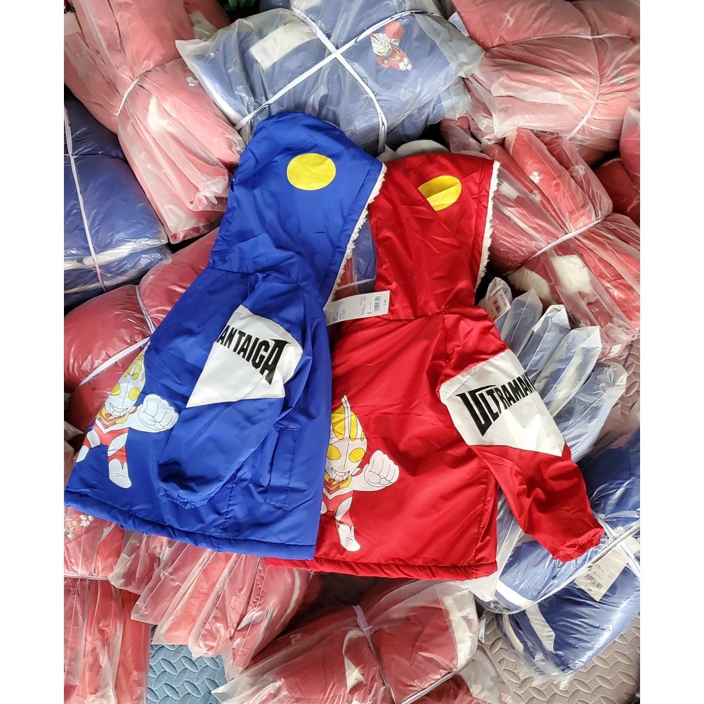 Áo khoác gió lót lông mẫu siêu nhân nhện cho bé trai 8-35kg