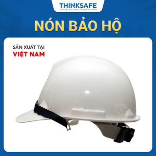 Nón bảo hộ lao động Bảo Bình N001 - Bảo hộ chống va đập có núm vặn - THINKSAFE