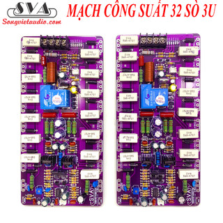 MẠCH CÔNG SUẤT 32 SÒ NHÔM HOA LẮP MAIN