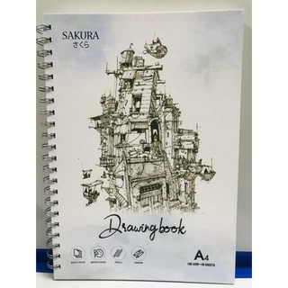 Sổ vẽ Sakura A6/A5/A4/B4/A3 160gsm