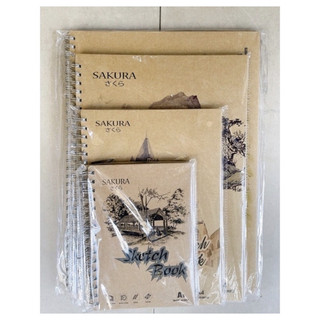 Sổ vẽ Sakura A6/A5/A4/B4/A3 160gsm