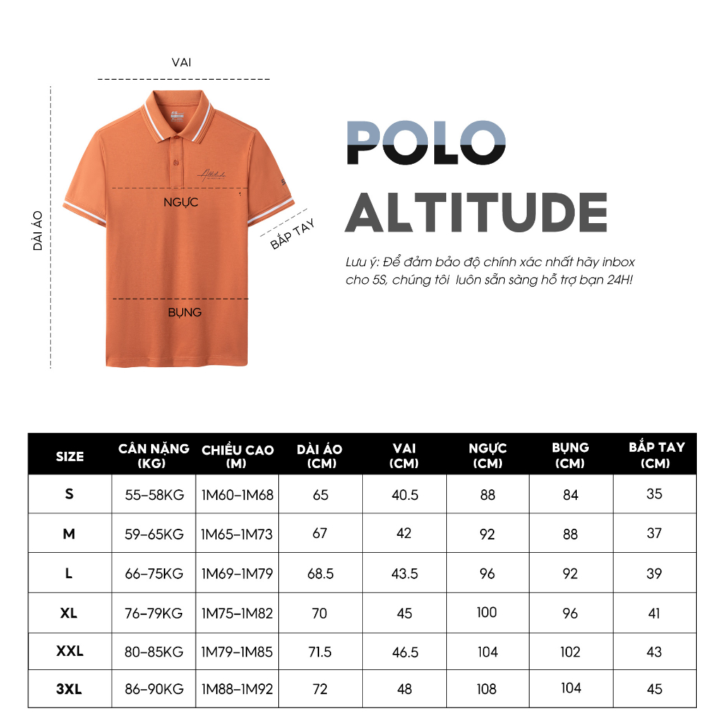 Áo Polo Nam 5S FASHION ALTITUDE, Chất Viscose Mát, Thấm Hút, Thiết Kế Trẻ Trung, Lịch Lãm (APC23015)