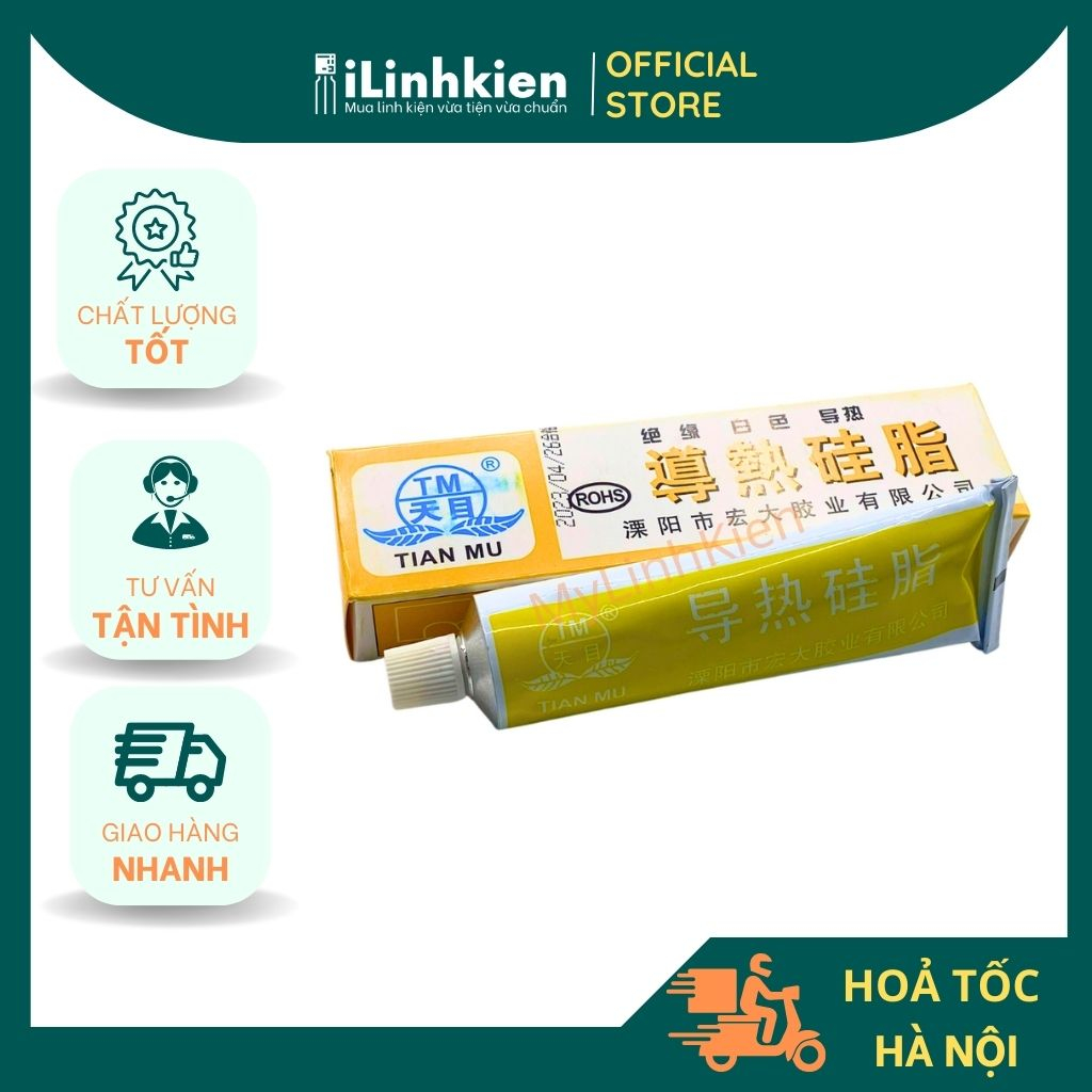 Keo tản nhiệt MU60 màu trắng tuýp 60g