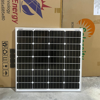 Pin năng lượng mặt trời mono 60W WorldEnergy - tặng kèm 1 cặp jack mc4 đơn (hàng chính hãng, bảo hành 12 năm)