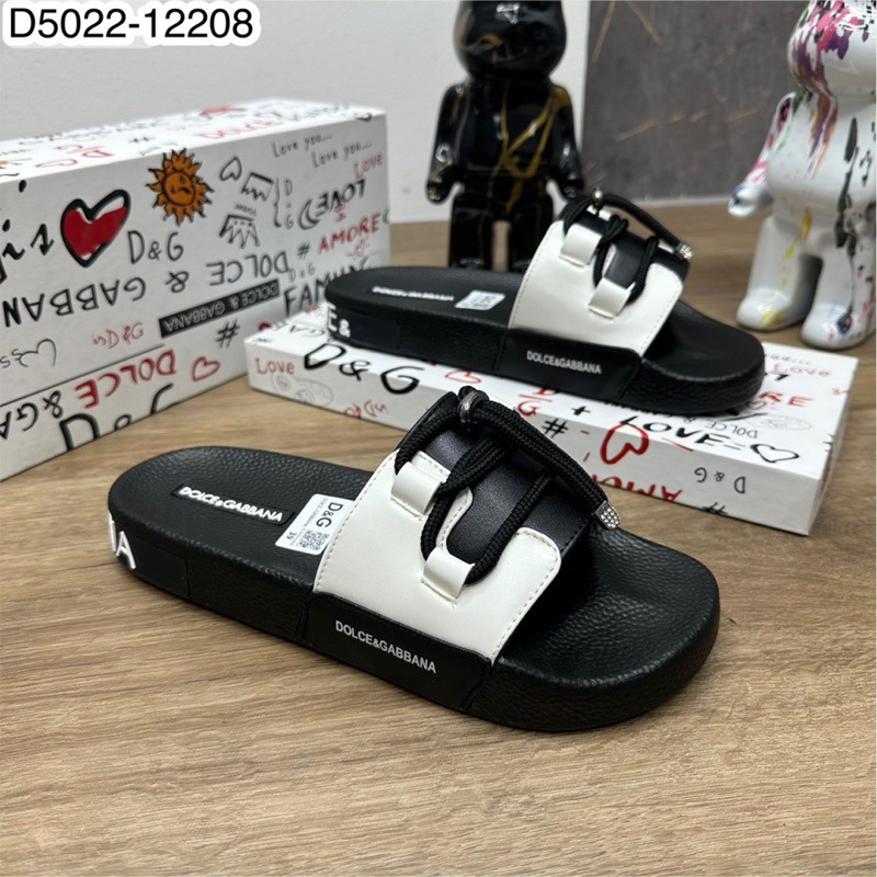 Dép Quai Ngang Nam D.G Quai Tang Dây Phối Da Đế Dập Logo Siêu Chất, Dép Lê Thắt Dây Trẻ Trung Siêu Hot 2023