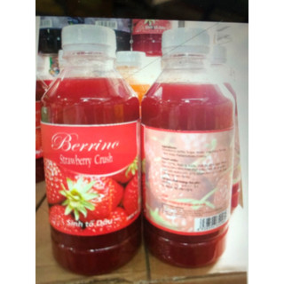 Sinh tố dâu berrino chai 1000ml