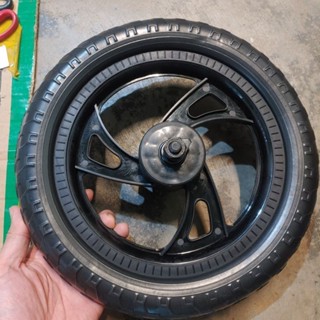 Bánh xe đạp cân bằng - xe chòi chân 12 inch ko xăm, lốp nhựa EVA ko thủng