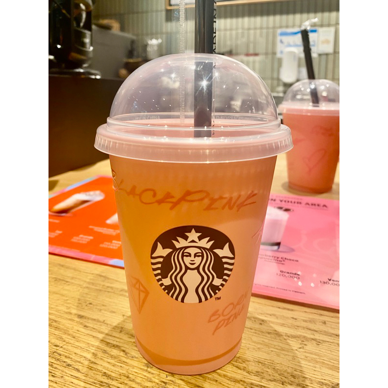 CỐC REUSABLE CUP BLACKPINK STARBUCKS