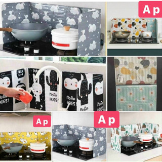 Tấm chắn dầu mỡ, chắn gió bếp ga tiện lợi