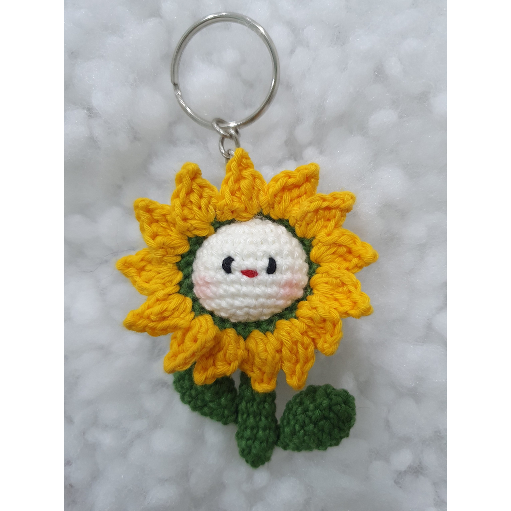 Móc khóa bằng len Siêu cutee Handmade