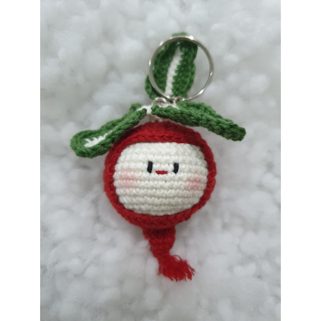 Móc khóa bằng len Siêu cutee Handmade