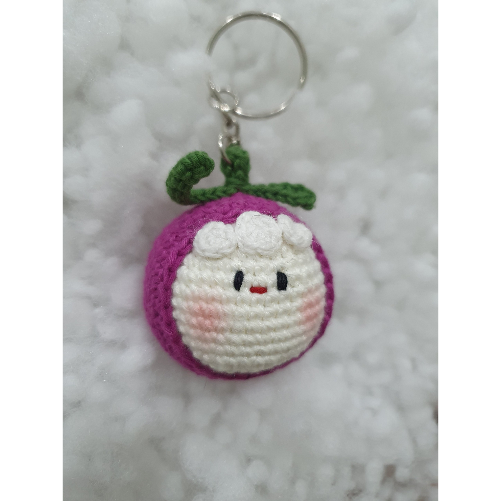 Móc khóa bằng len Siêu cutee Handmade