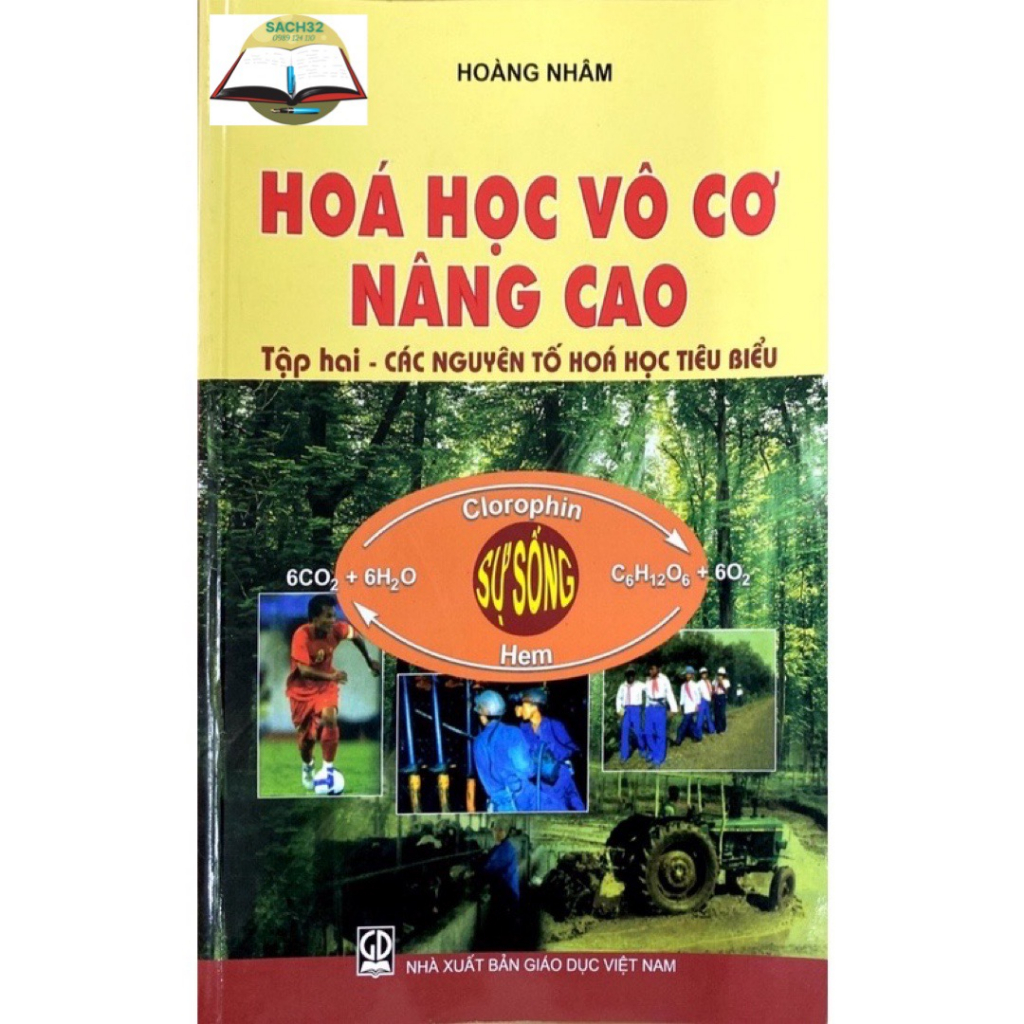 Sách - Combo Hóa Học Vô Cơ Nâng Cao Tập 1 - Tập 2 - Tập 3.