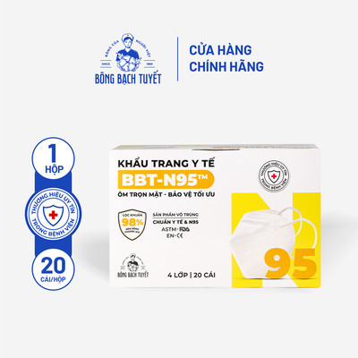 [QUÀ TẶNG KHÔNG BÁN_HSD:2027] - HỘP KHẨU TRANG N95