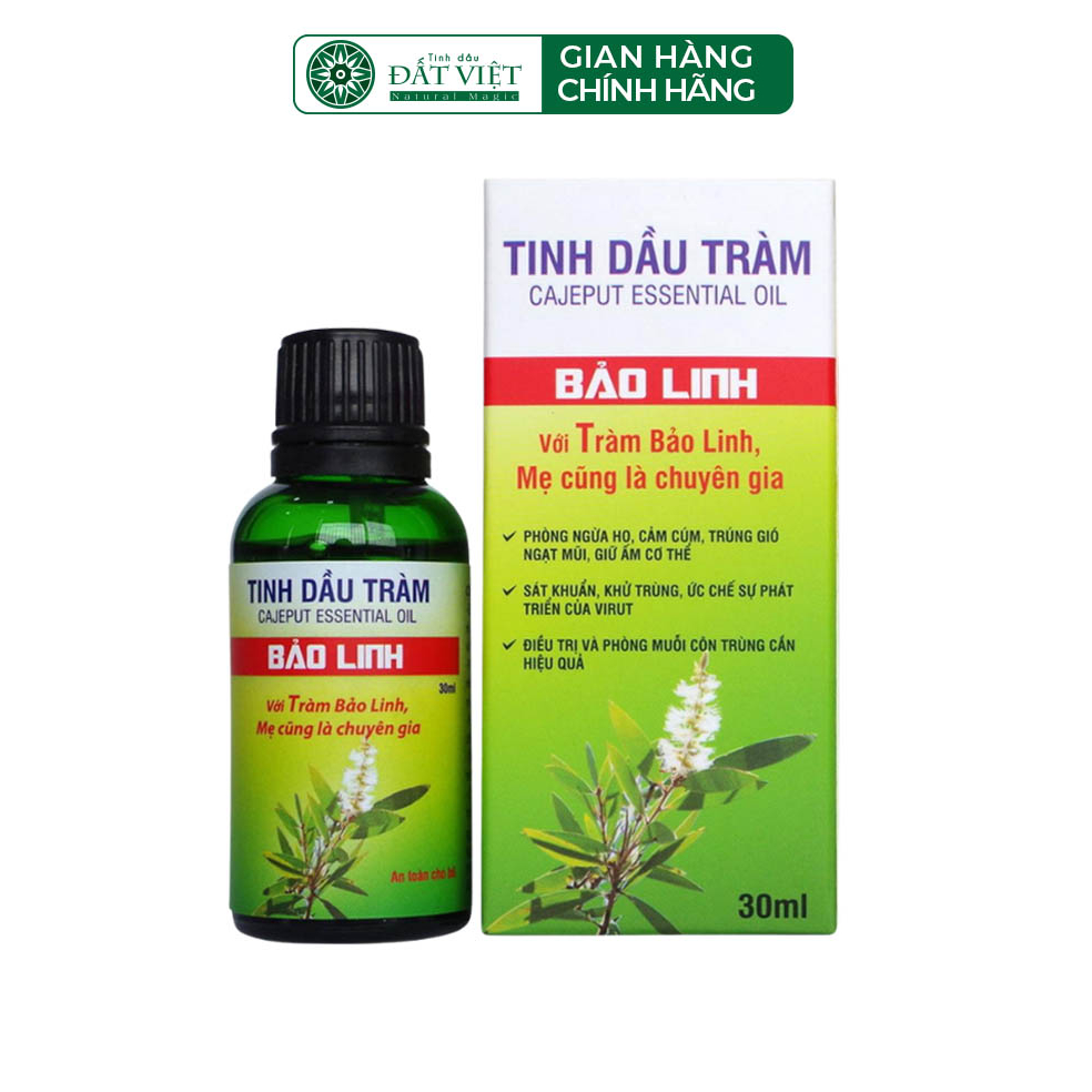 Tinh Dầu Tràm Huế Nguyên Chất | Giữ ấm cho bé|Phòng cảm ho - Dầu Tràm Bảo Linh