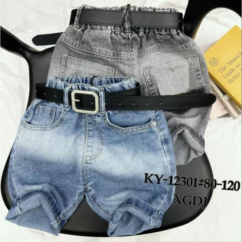 Quần đùi bé trai , quần Jean loang , túi hộp , rách sành điệu cho bé trai