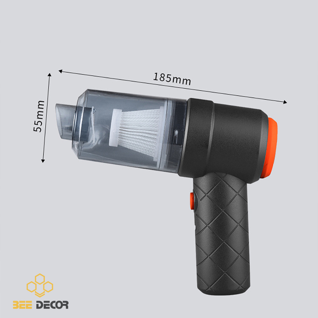 Máy Hút Bụi Mini Cầm Tay YT-2037, Máy Hút Bụi Ô Tô, Xe Hơi, Máy Tính Với Lục Hút Siêu Mạnh