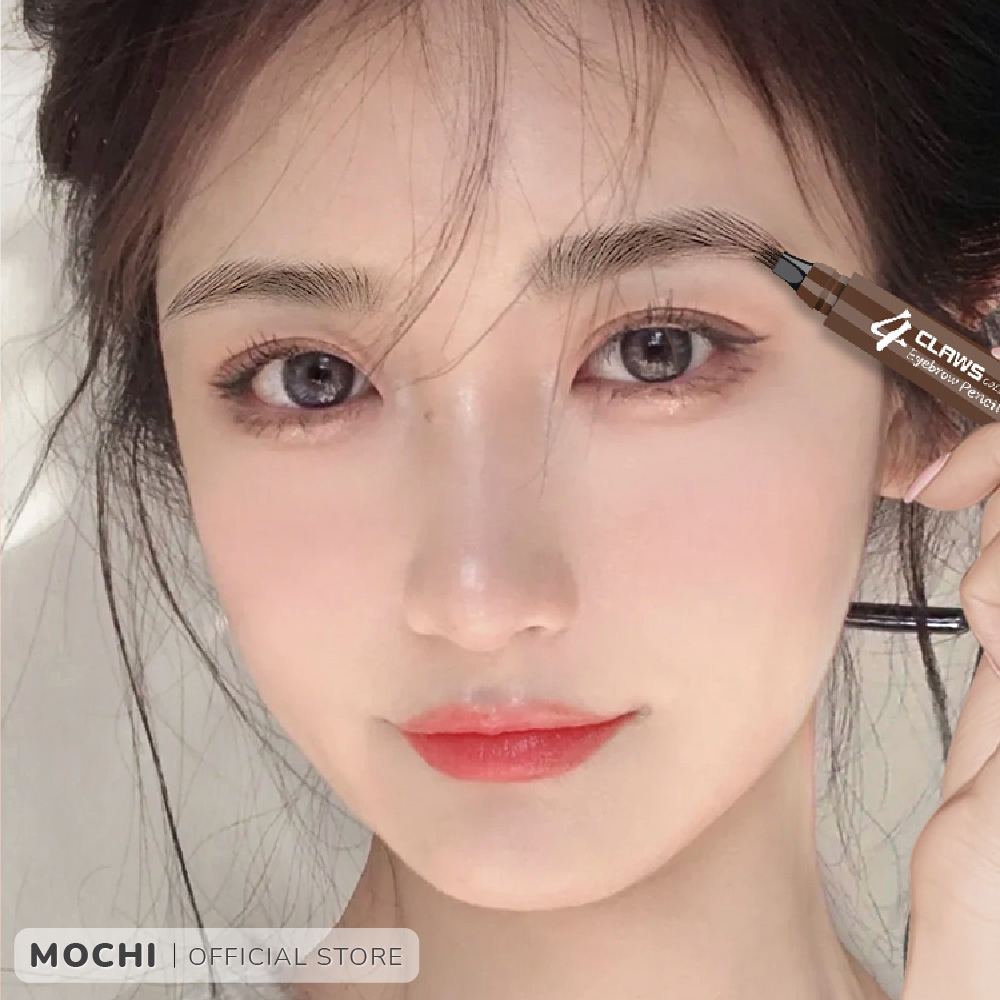 Bút Phẩy Sợi Lông Mày 4D Chống Nước Lâu Trôi Chì Kẻ Chân Mày Make Up Trang Điểm Mắt MOCHI SHOP