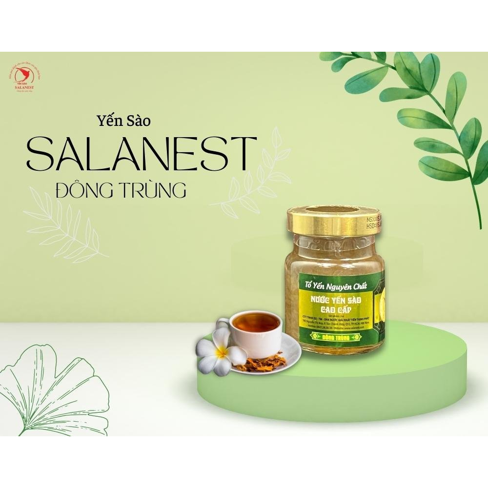 Xách Yến Sallanest 30% 20% đông trùng Bổ Dưỡng Yến Vương đông trùng 35%