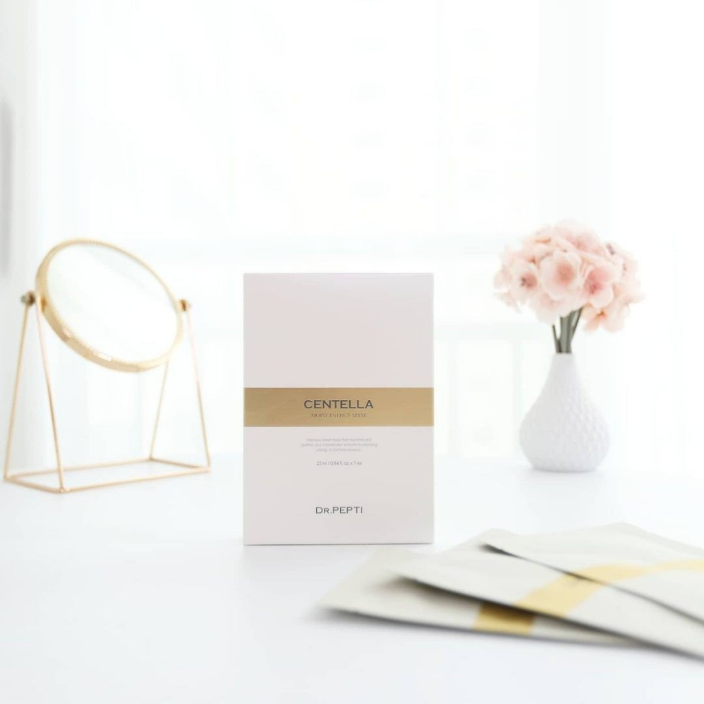 Mặt Nạ Dr.Pepti Centella Moist Energy Mask Cấp Ẩm Và Làm Dịu Da 25ml