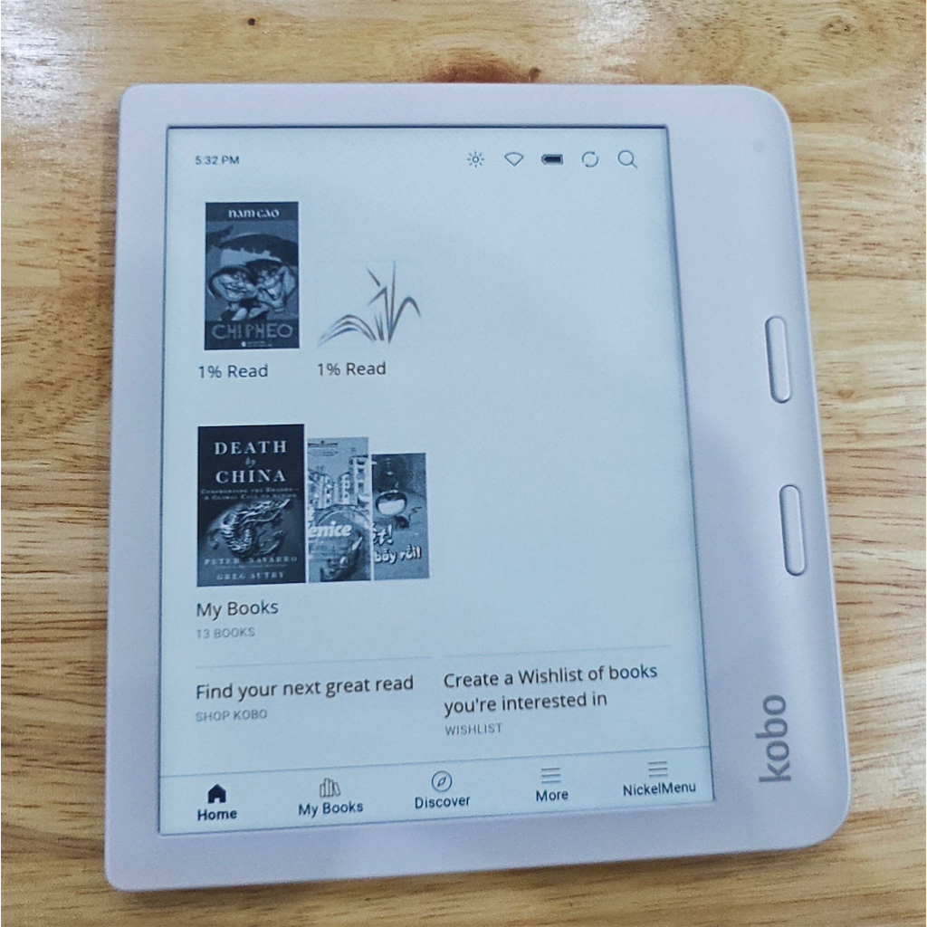 Máy Đọc Sách Kobo Libra 2 32GB - Đã Cài Koreader và Patch