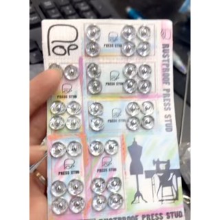 Vỉ 36 bộ bút bấm áo dài POP