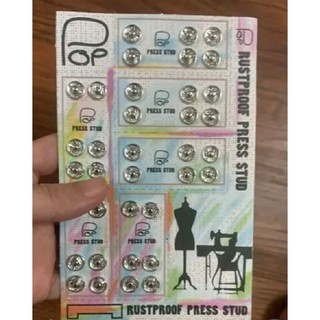 Vỉ 36 bộ bút bấm áo dài POP