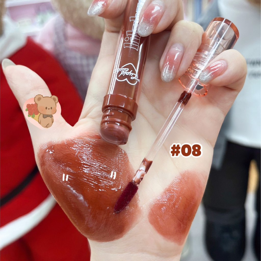 Son Kem Lì Lilybyred Glassy Layer Fixing Tint Màu 08 BURNT BRICK và Màu 16 CHERISH FUDGE