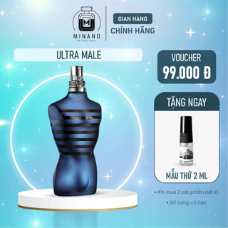 Nước hoa nam 𝐉𝐞𝐚𝐧 𝐏𝐚𝐮𝐥 gautier ultra male hương thơm mê hoặc cuốn hút - minano perfume store