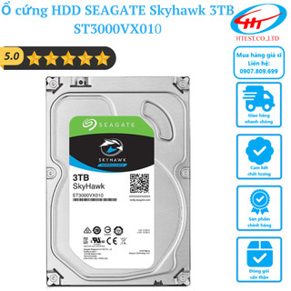 Ổ cứng hdd seagate skyhawk 3tb - hàng cty - st3000vx010