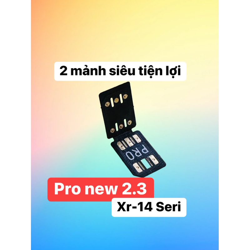 Sim ghép Pro New 2023 bản mới V2.3 fix full máy lock