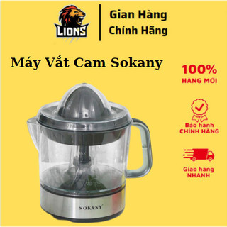 Máy vắt cam sokany je-6230 dùng điện chính hãng dung tích 700ml, máy vắt cam tự động