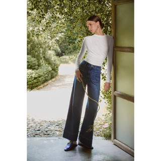 Quần Jean 2 Túi Xanh Nữ AT MODA DE LITA
