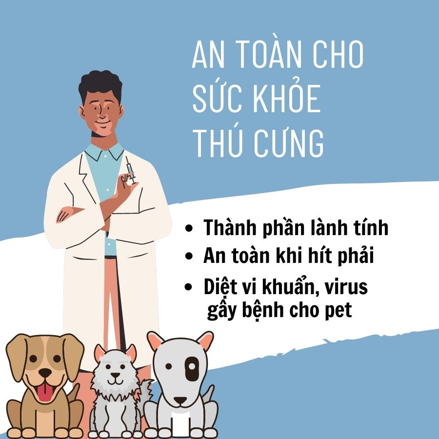 Can 5 Lít Xịt khử mùi nước tiểu thú cưng, khử mùi chuồng trại, khu vệ sinh cho chó mèo Beoncare