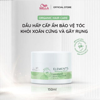 [NEW] Dầu hấp cấp ẩm bảo vệ tóc khỏi xoăn cứng và gãy rụng Wella Elements Renewing Mask 150ml-500ml