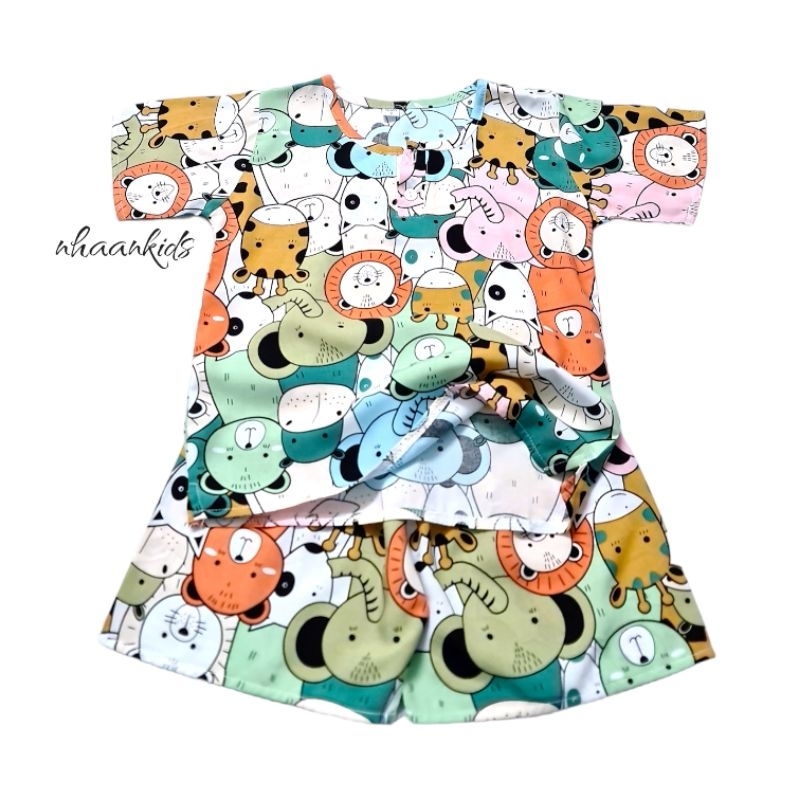 BỘ TOLE  LANH SIÊU MÁT TAY NGẮN CHO BÉ TRAI - NHÀ AN