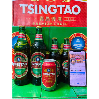 Bia Tsingtao Prenium Lager thùng 24 lon 330ml