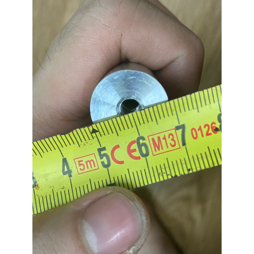Gù inox + Cốt đóng ghi đông 900g chống rung tay lái