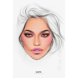 GIẤY VẼ FACECHART - TẬP MAKE UP FULLFACE-EYES (50 mẫu)