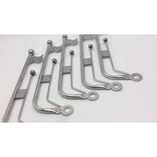 Cột cờ inox gắn đầu xe máy xe điện