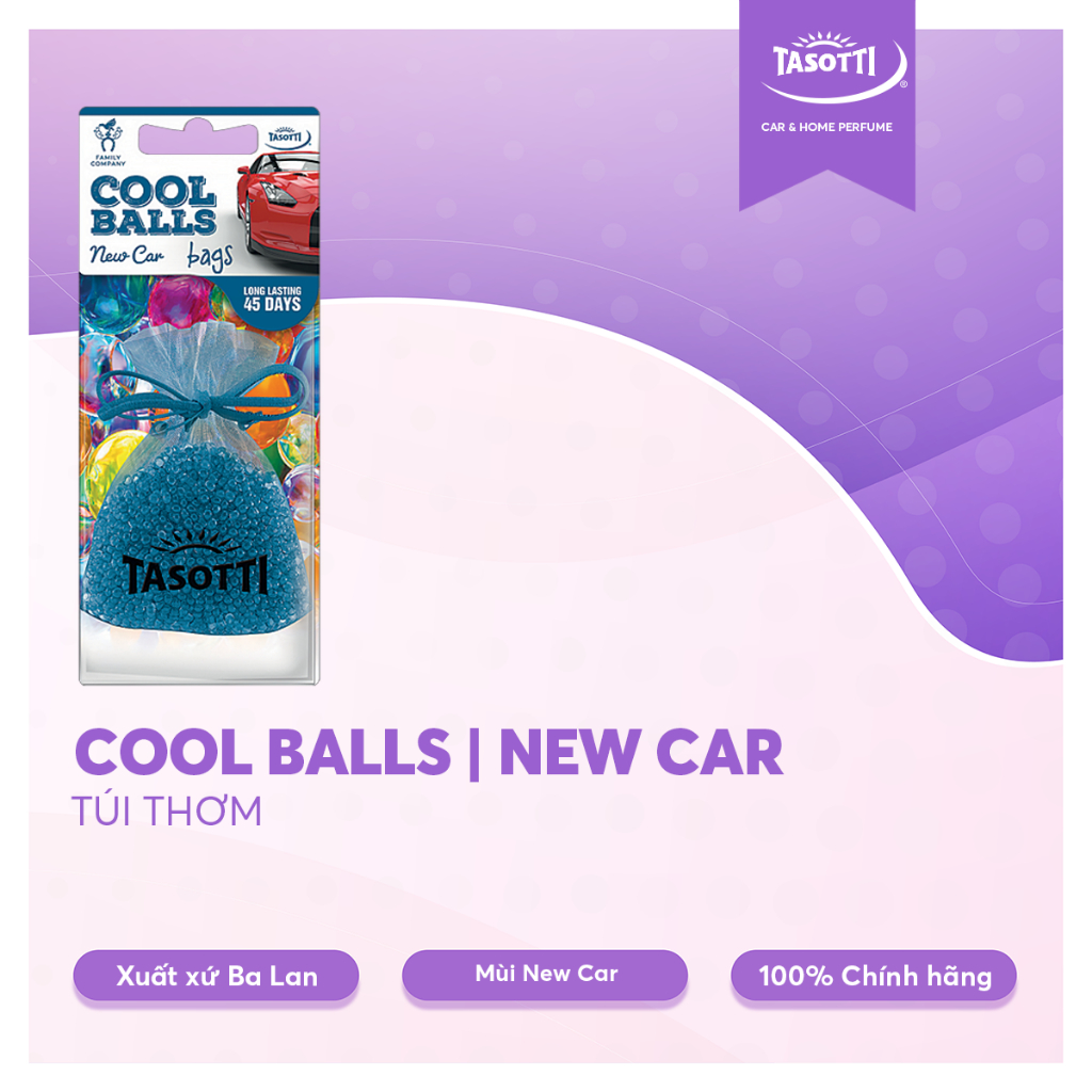 Túi Thơm Treo Xe hơi Nhập Khẩu TASOTTI COOL BALLS BAGS | BigBuy360 - bigbuy360.vn