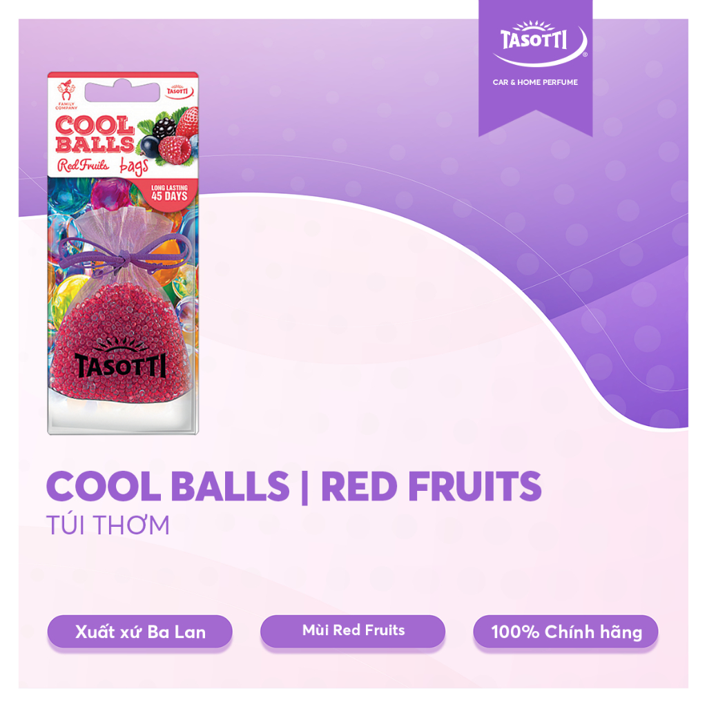 Túi Thơm Treo Xe hơi Nhập Khẩu TASOTTI COOL BALLS BAGS | BigBuy360 - bigbuy360.vn