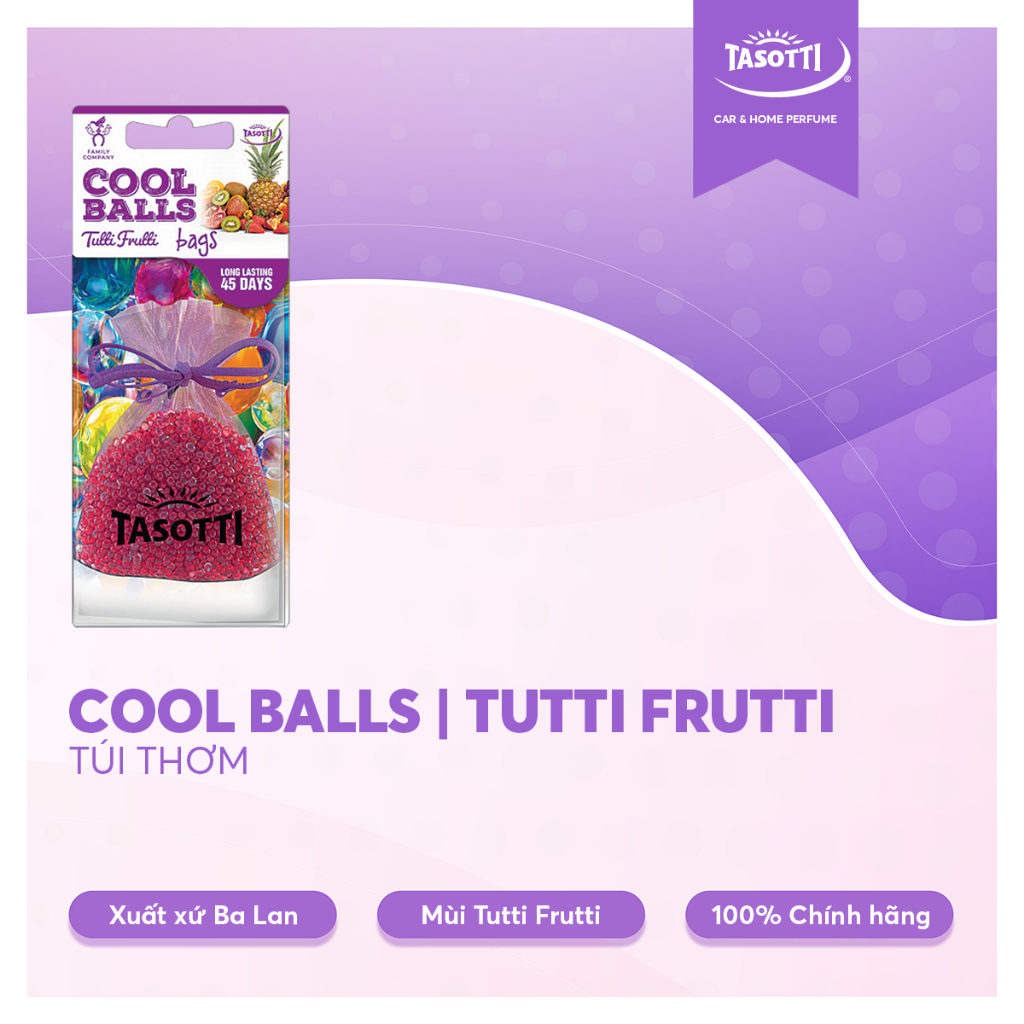 Túi Thơm Treo Xe hơi Nhập Khẩu TASOTTI COOL BALLS BAGS | BigBuy360 - bigbuy360.vn