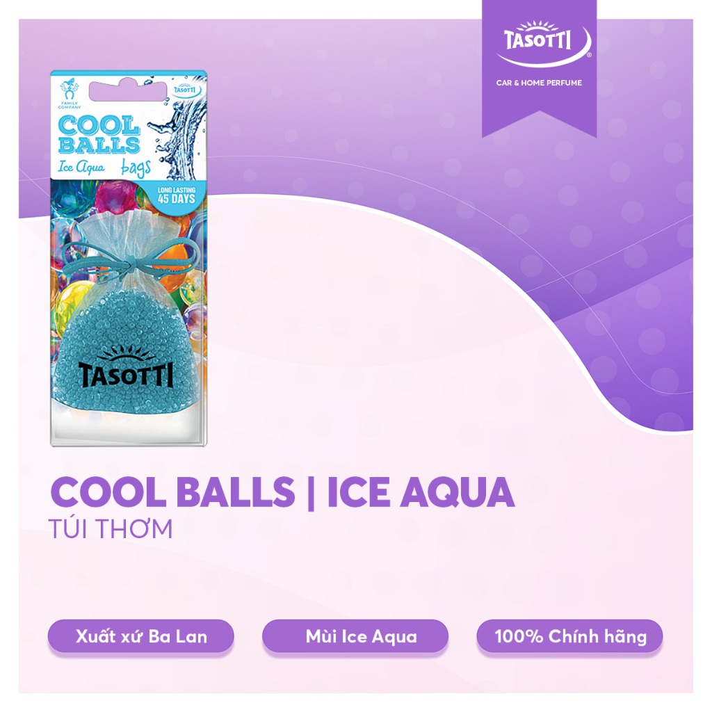 Túi Thơm Treo Xe hơi Nhập Khẩu TASOTTI COOL BALLS BAGS | BigBuy360 - bigbuy360.vn