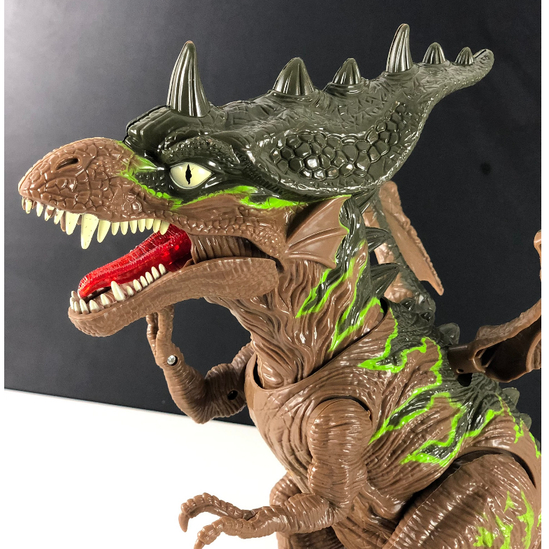 Khủng long có cánh chạy bằng pin biết đi, phát ra tiếng và có đèn