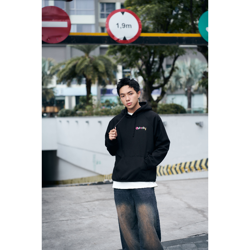 Áo khoác local brand nam nữ unisex Hoodie Outerity No Internet