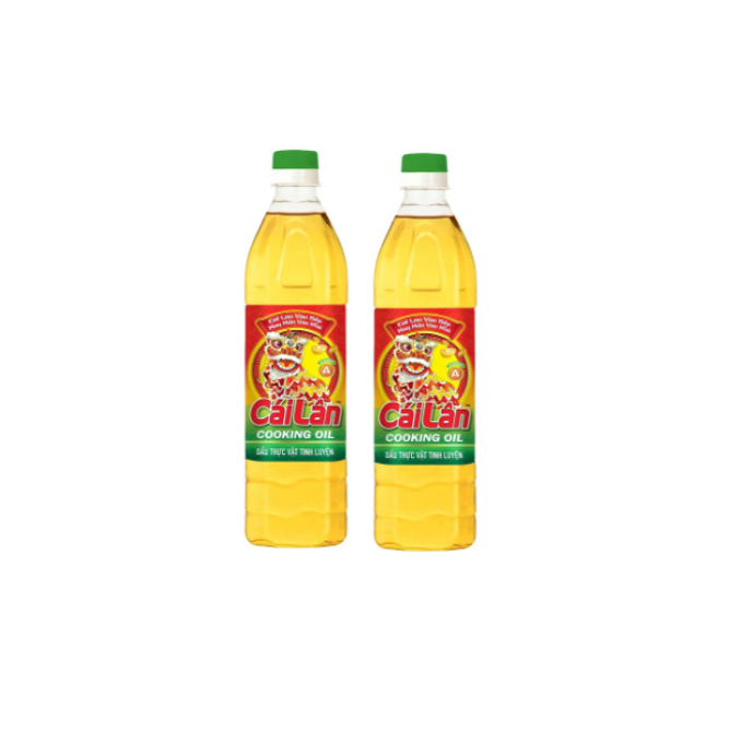 Combo 2 Chai Dầu ăn Cái Lân 1L