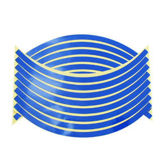 Bộ decal dán phản quang vành xe 206635