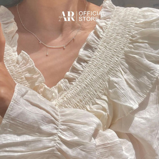 Vòng cổ bạc nữ 925 Dây chuyền Chocker Blink-Aura Silver-DC46